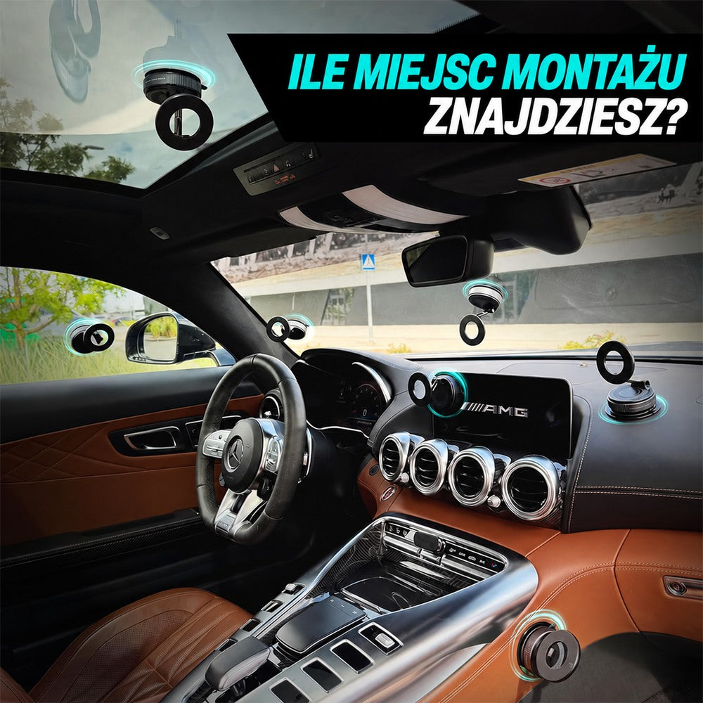 Clutch-X Próżniowy magnetyczny uchwyt na telefon 3