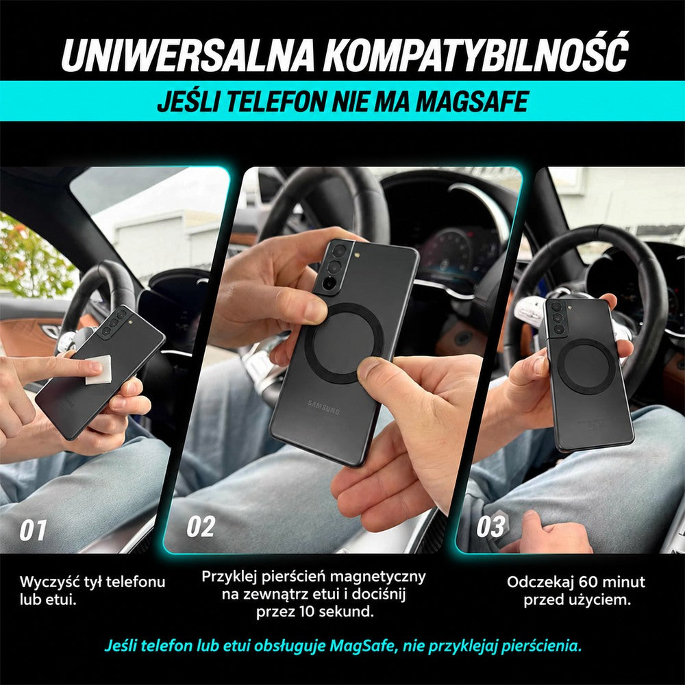 Clutch-X Próżniowy magnetyczny uchwyt na telefon 5