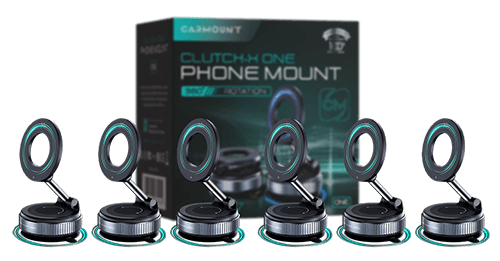 Clutch-X Próżniowy magnetyczny uchwyt na telefon 10