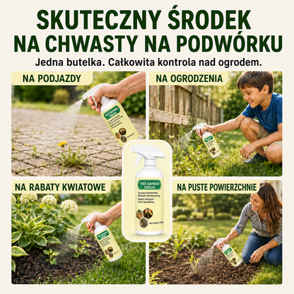 Naturalny spray na chwasty i trawę — 100ML