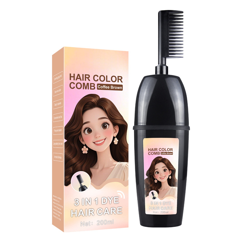 3-in-1 hair dye comb