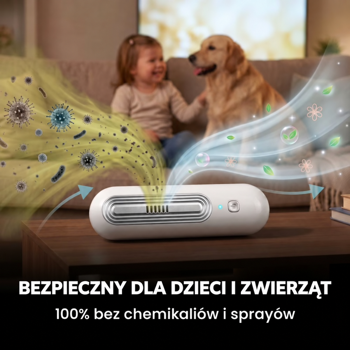 OzoFreshen – neutralizator zapachów po zwierzętach