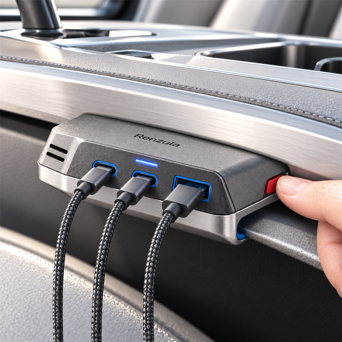 Renzula Multi-Port Charging Hub main automotive accessory view